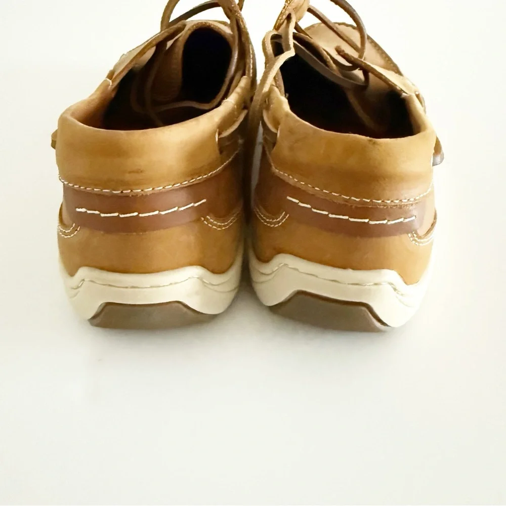 Johnston & Murphy Men's Leather Boat Shoes Size 10.5
